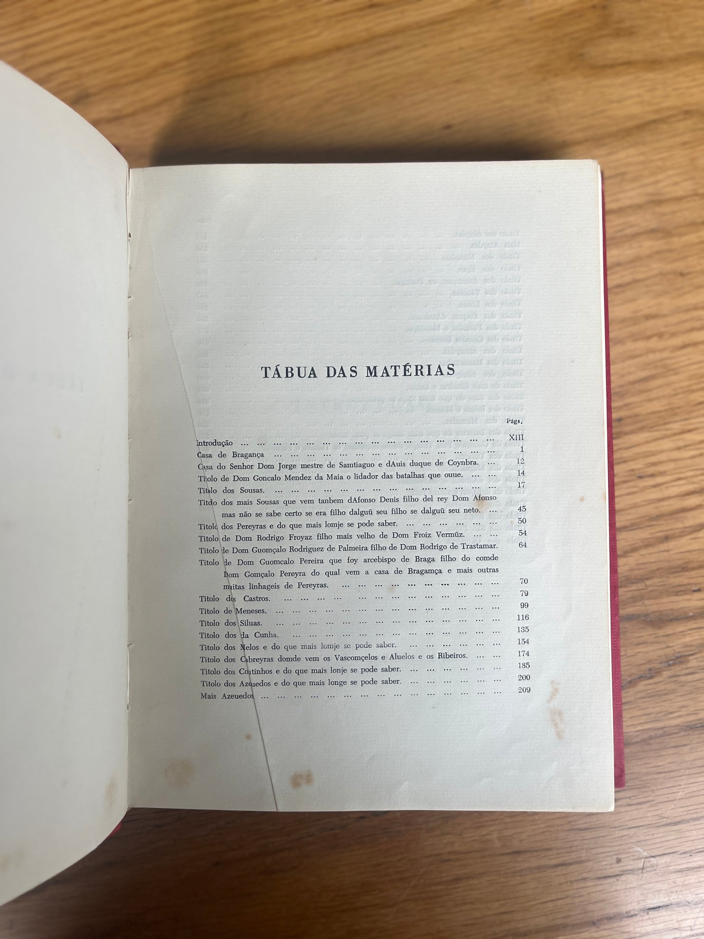 LIVRO DE LINHAGENS DO SECULO XVI