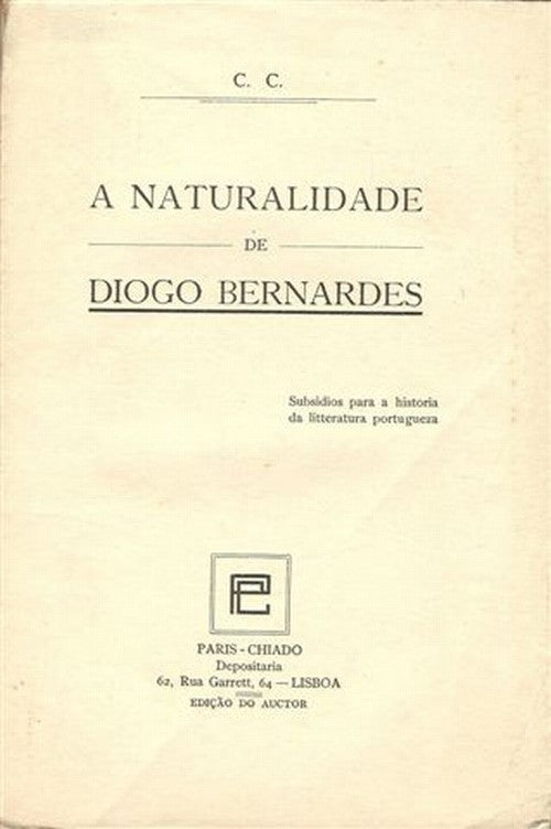 A NATURALIDADE DE DIOGO BERNARDES