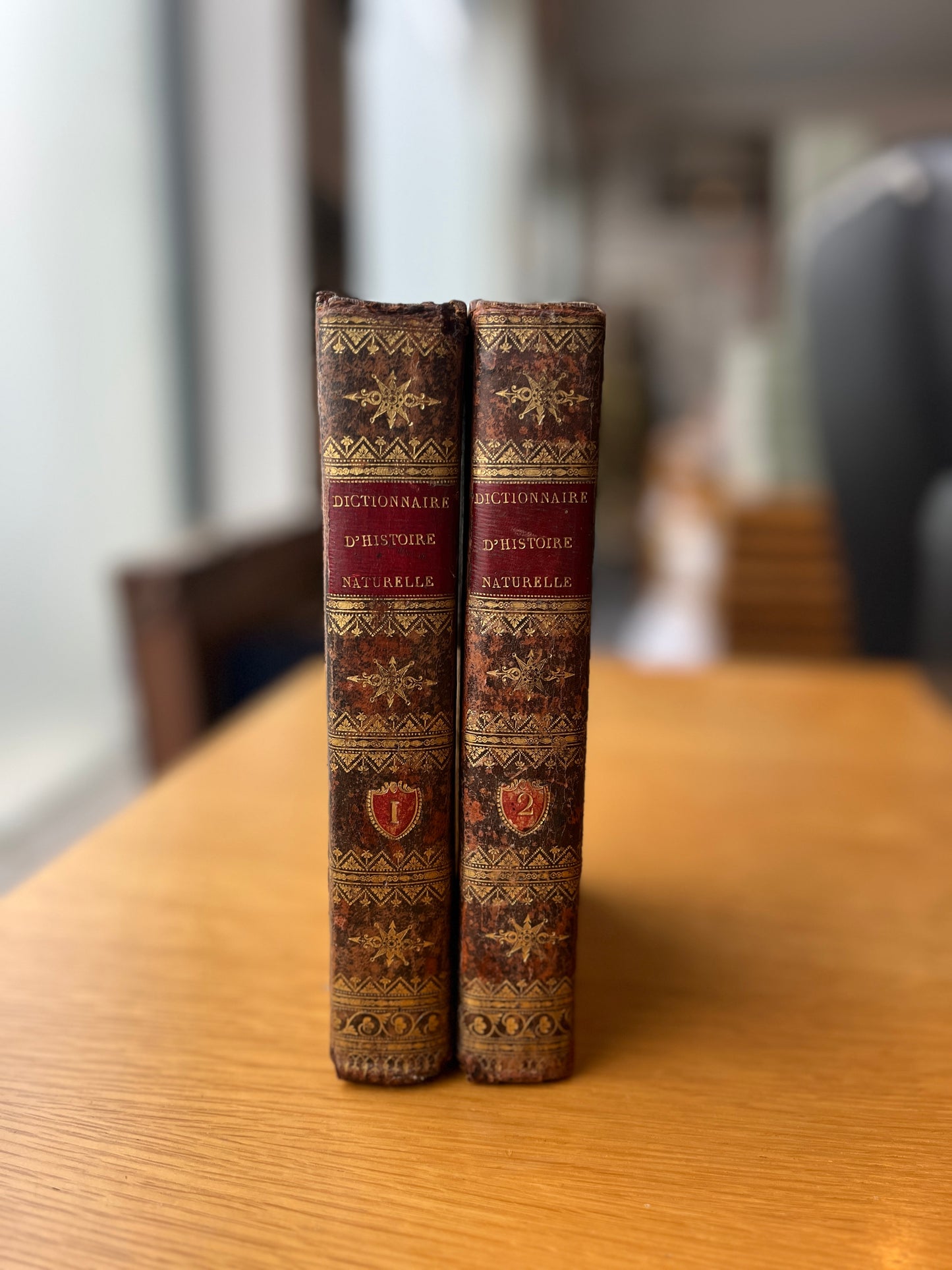 NOUVEAU DICTIONNAIRE RAISONNÉ ET ABRÉGÉ D'ISTOIRE NATURELLE, 2 VOL.