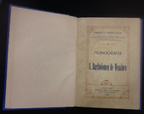 MONOGRAFIA DE S. BARTHOLOMEU DE MESSINES