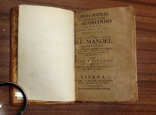 VARIAS POEZIAS DO VENERAVEL PADRE CRUZ, FR. AGOSTINHO DA CRUZ