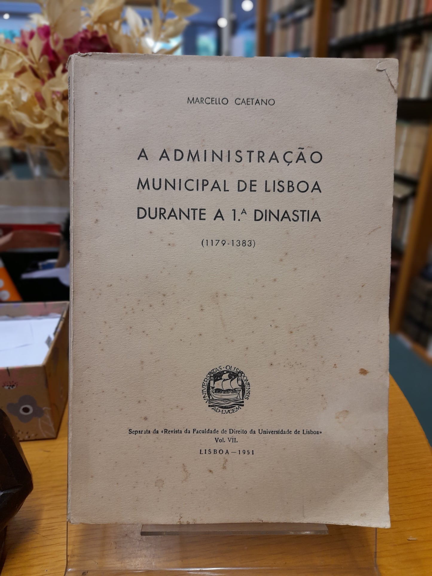 A ADMINISTRAÇÃO MUNICIPAL DE LISBOA DURANTE A 1ª DINASTIA (1179-1383)