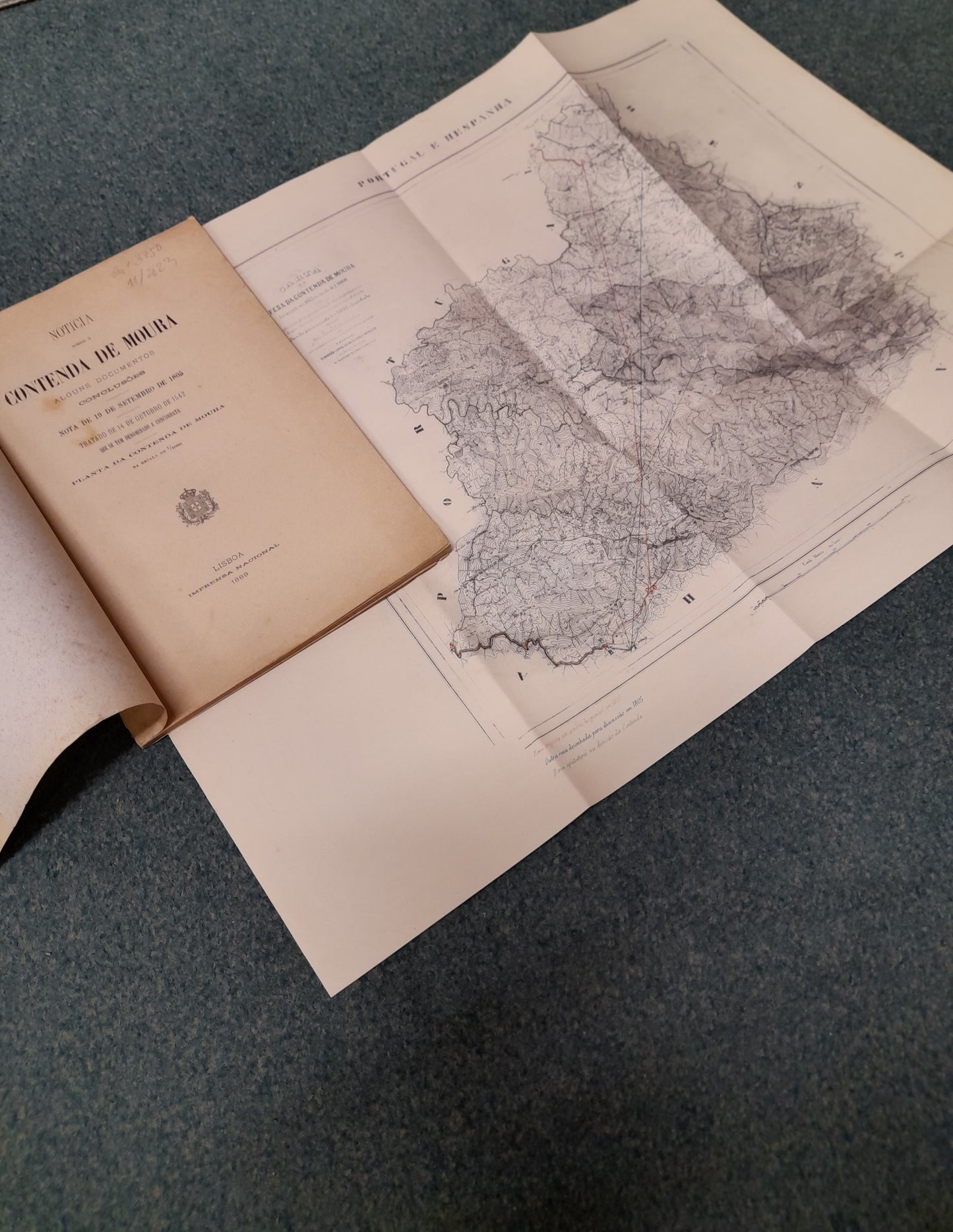 NOTICIA SOBRE A CONTENDA DE MOURA