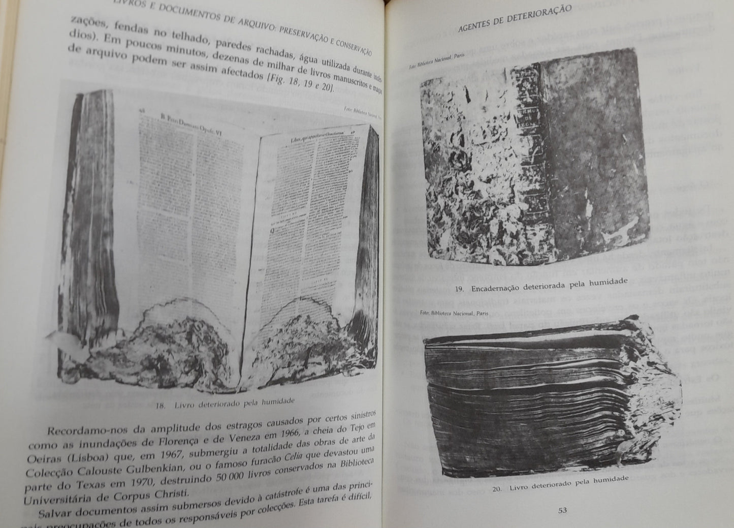 LIVROS E DOCUMENTOS DE ARQUIVO PRESERVAÇÃO E CONSERVAÇÃO