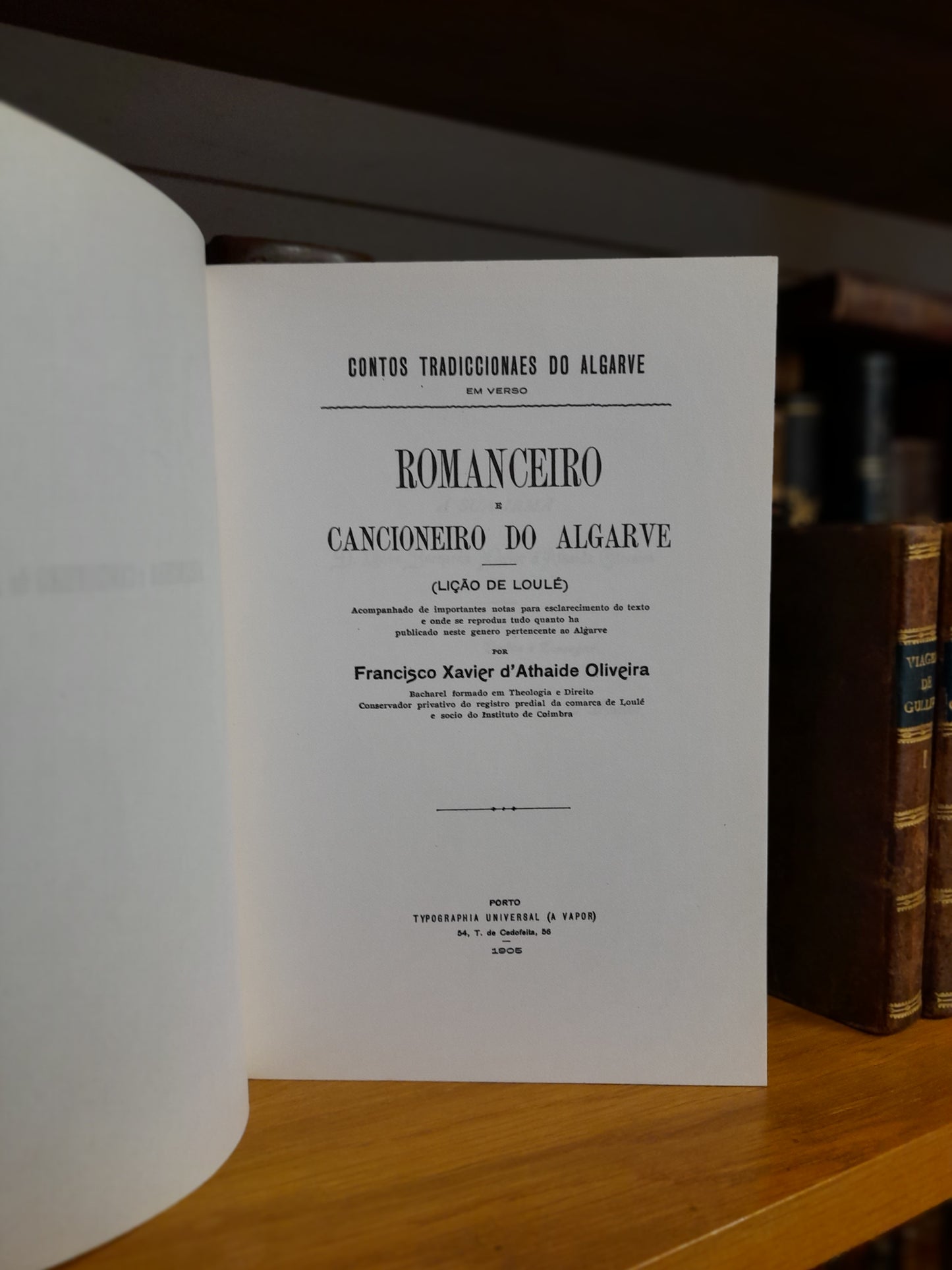 ROMANCEIRO E CANCIONEIRO DO ALGARVE