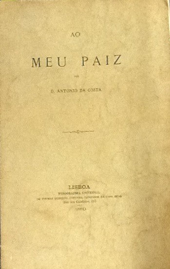 AO MEU PAIZ