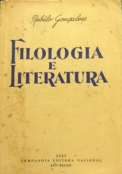FILOLOGIA E LITERATURA