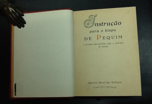INSTRUÇÃO PARA O BISPO DE PEQUIM