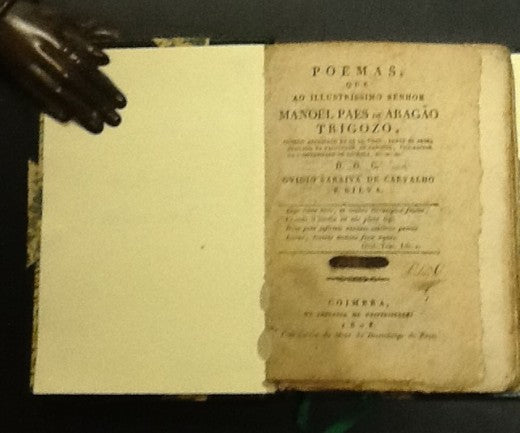POEMAS,/ QUE/ AO ILLUSTRISSIMO SENHOR,/ MANOEL PAES DE ARAGÃO/ TRIGOZO,/
