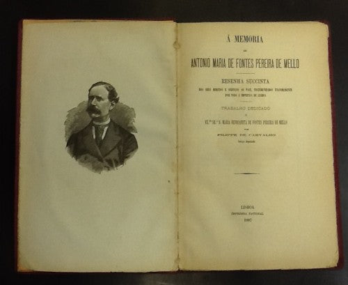 À MEMÓRIA DE ANTÓNIO MARIA DE FONTES PEREIRA DE MELLO
