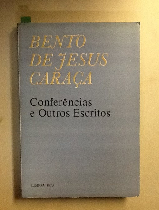 CONFERÊNCIAS E OUTROS ESCRITOS