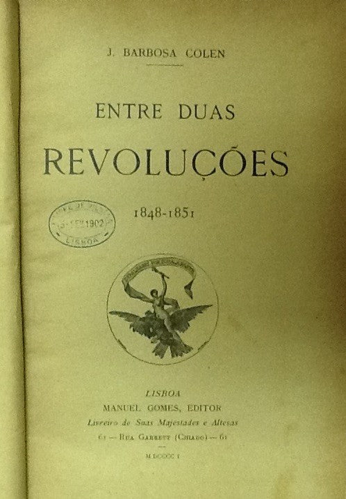 ENTRE DUAS REVOLUÇÕES