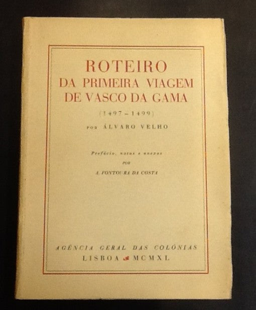 ROTEIRO DA PRIMEIRA VIAGEM DE VASCO DA GAMA