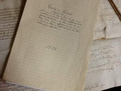 CARTA DE PADRÃO ( PERGAMINHO )