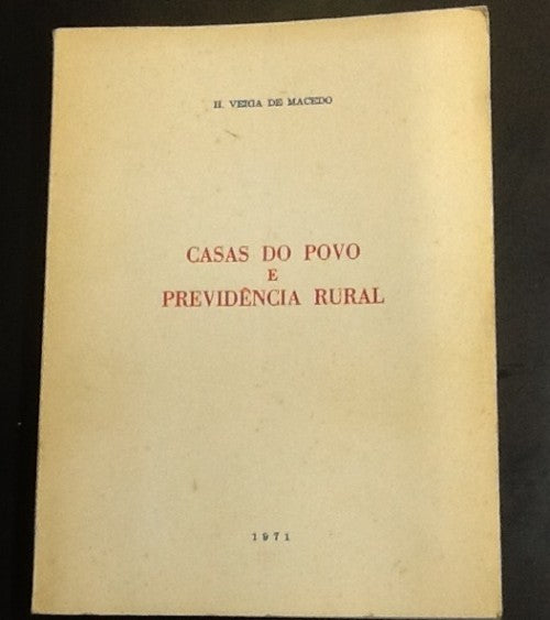 CASAS DO POVO