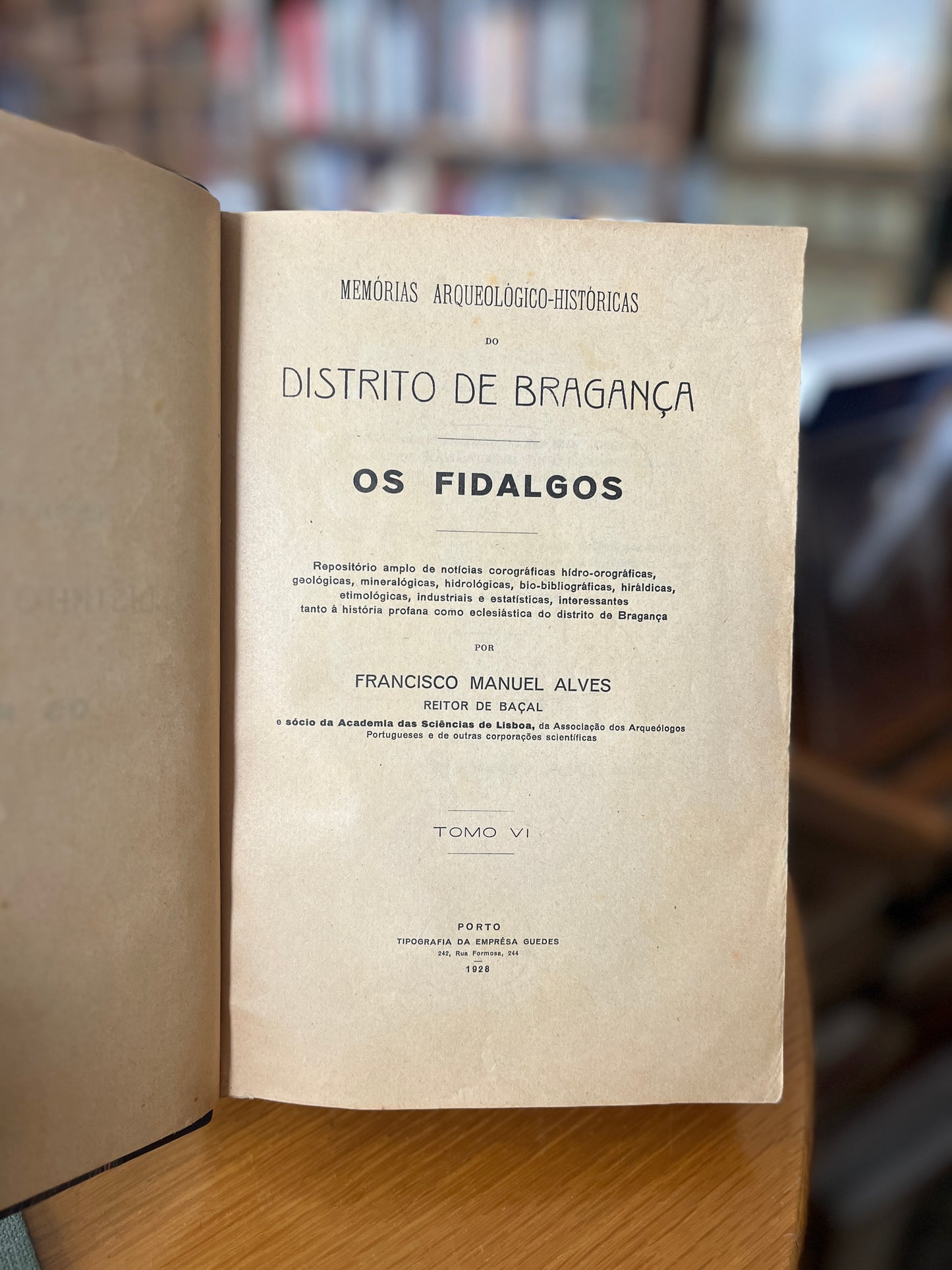 OS FIDALGOS - TOMO VI