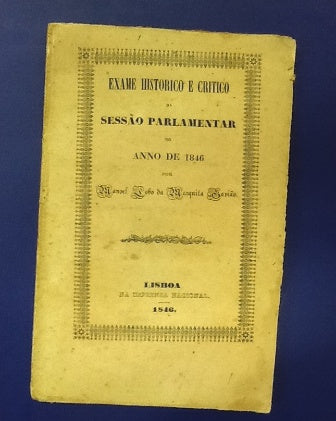 EXAME HISTORICO E CRITICO