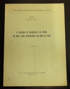 A VIAGEM DE REGRESSO DA ÍNDIA DA NAU « SÃO PANTALEÃO» NO ANO DE 1596