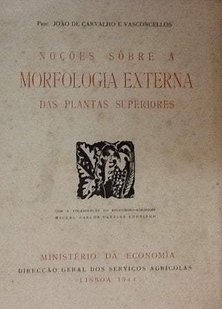 NOÇÕES SÔBRE A MORFOLOGIA EXTERNA DAS PLANTAS SUPERIORES