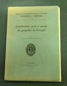 CONTRIBUIÇÕES PARA O ESTUDO DA GEOGRAFIA DE PORTUGAL