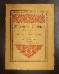 DITAMES E DITÉRIOS