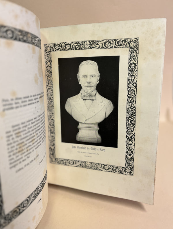 LIVRO DE FAMILIA/ IN MEMORIAM/ JOSÉ DIONISIO DE MELO E FARO