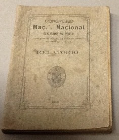 CONGRESSO MAÇ . : NACIONAL