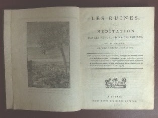 LES RUINES,/ OU MÉDITATION/
