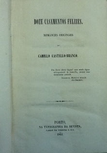 DOZE CASAMENTOS FELIZES