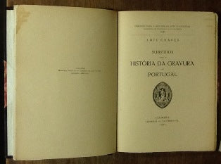 SUBSÍDIOS PARA A HISTÓRIA DA GRAVURA EM PORTUGAL