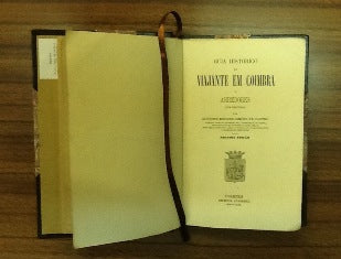 GUIA HISTORICO DO VIAJANTE EM COIMBRA