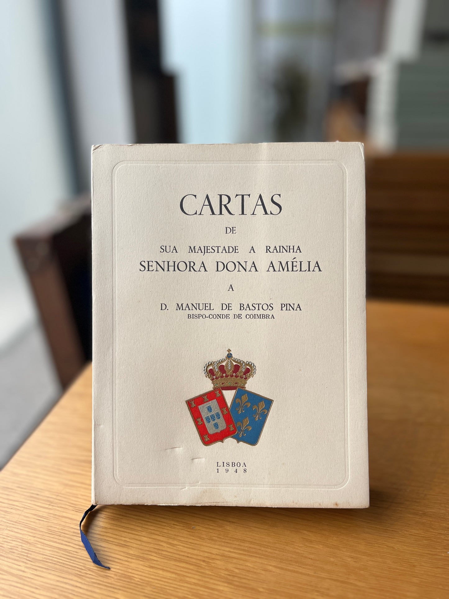CARTAS DE SUA MAGESTADE A RAINHA SENHORA D. AMELIA A D. MANUEL DE BASTOS PINA