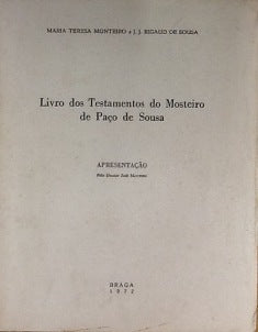 LIVRO DOS TESTAMENTOS DO MOSTEIRO DE PAÇO DE SOUSA