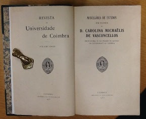 CAROLINA MICHAELLIS DE VASCONCELLOS