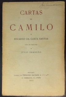 CARTAS DE CAMILO A EDUARDO DA COSTA SANTOS
