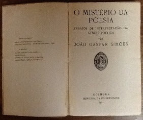 O MISTERIO DA POESIA
