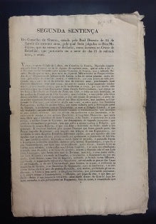 SEGUNDA SENTENÇA