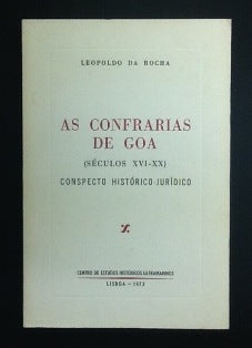 AS CONFRARIAS DE GOA