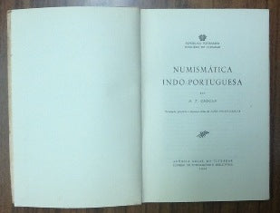 NUMISMÁTICA INDO- PORTUGUESA