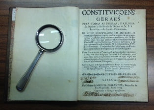 PERA TODAS AS FREIRAS E RELIGIO-/ SAS SOGEITAS À OBEDIENCIA DA ORDEM DE N. P. S./ FRANCISCO, NESTA FAMILIA CISMONTANA./