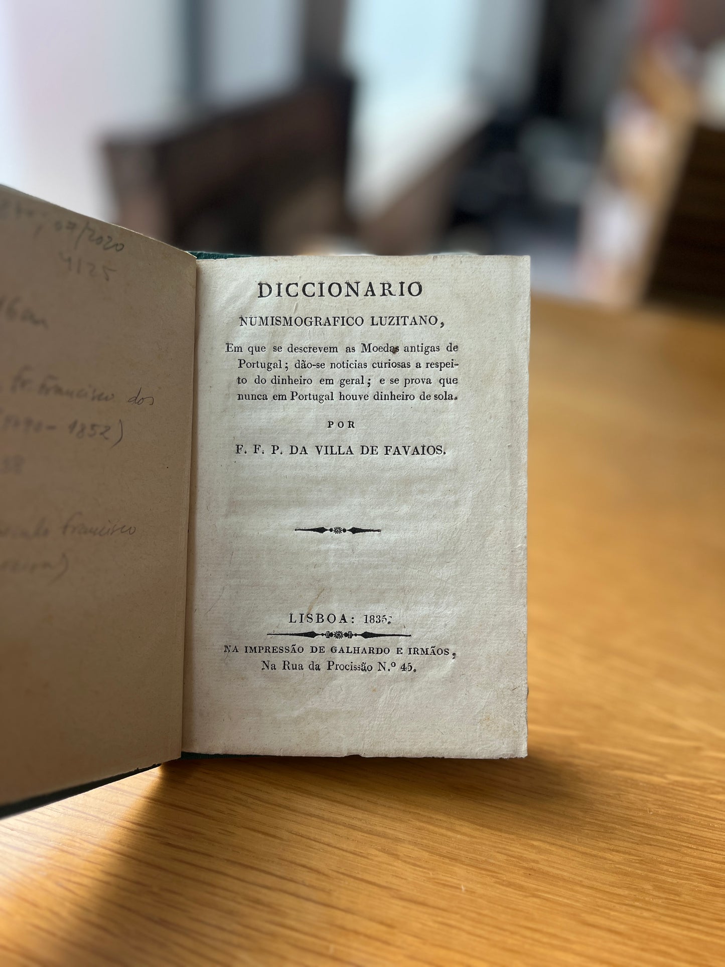 DICCIONARIO NUMISMOGRAFICO LUZITANO