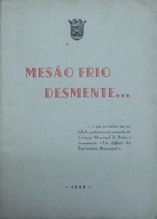 MESÃO FRIO DESMENTE...