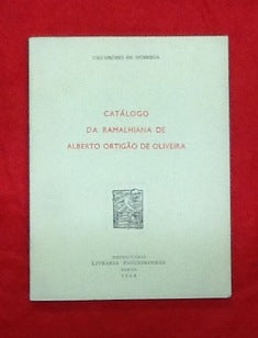 CATÁLOGO DA RAMALHIANA DE ALBERTO ORTIGÃO DE OLIVEIRA