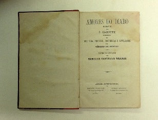 CAZOTTE, J. - AMORES DO DIABO