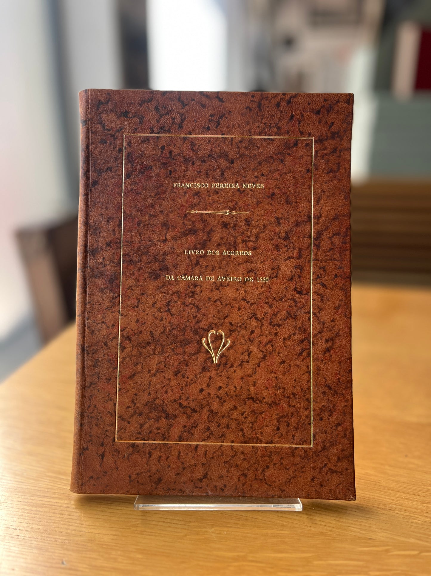 LIVRO DOS ACORDOS DA CÂMARA DE AVEIRO DE 1580