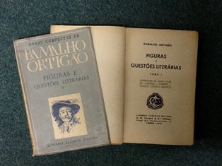 FIGURAS E QUESTÕES LITERÁRIAS - 2 VOLUMES.