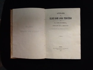 ANNAES DE ELREI DOM JOÃO TERCEIRO
