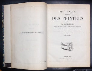 DICTIONNAIRE HISTORIQUE DES PEINTRES