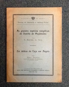 AS GRANDES ESPÉCIES CINEGÉTICAS DO DISTRITO DE MOÇÂMEDES