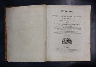 COMPÊNDIO DE GEOGRAFIA-HISTORICA ANTIGA E MODERNA, E CHRONOLOGIA, PARA USO DA MOCIDADE PORTUGUEZA